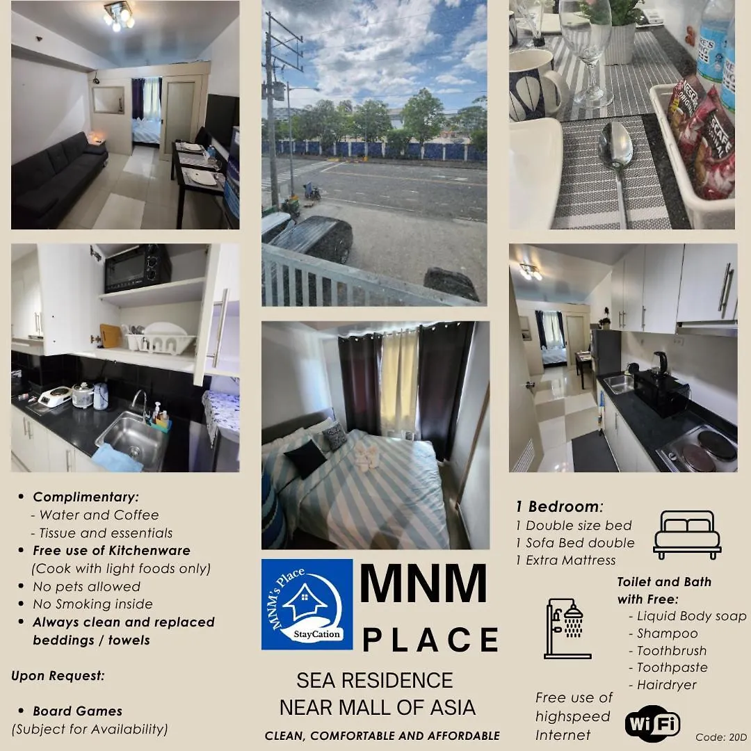 Mnm Place - Sea Residence 0D Manila